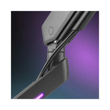 Support écran PC ONE FOR ALL 2 écrans 21/45'' noir RGB inclinable