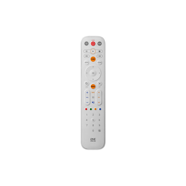 Télécommande ONE FOR ALL Universelle EazyClean 2en1 - White