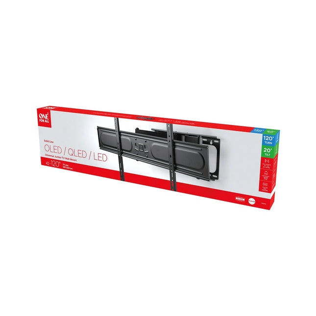 Support mural TV ONE FOR ALL TV Solid Jumbo - Orientable 42 120 pouce