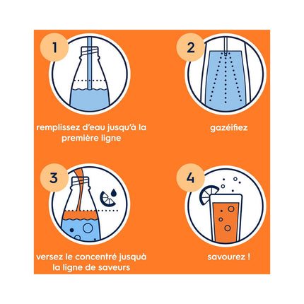 Concentré SODASTREAM ORANGE 440ml