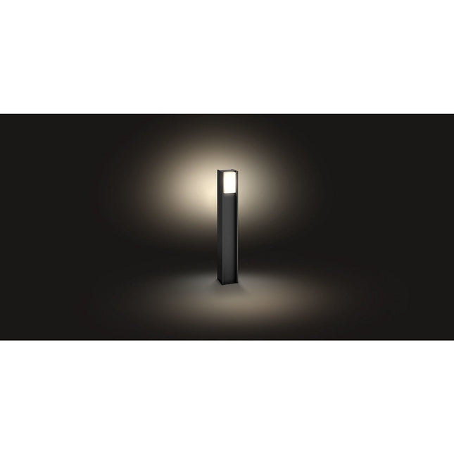 Lampe connectée PHILIPS HUE White 9.5W TURACO Anthracite Ext