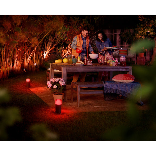 Lanterne PHILIPS HUE W&C CALLA Kit extension Noir Ext