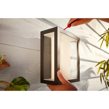 Lampe connectée PHILIPS HUE W&C IMPRESS Grand Modèle Noir Ext
