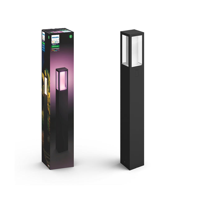 Lampe connectée PHILIPS HUE IMPRESS Potelet - Noir