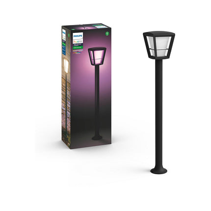 Lampe connectée PHILIPS HUE ECONIC Potelet - Noir