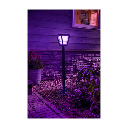 Lampe connectée PHILIPS HUE ECONIC Potelet - Noir