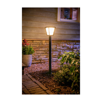 Lampe connectée PHILIPS HUE ECONIC Potelet - Noir