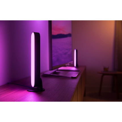 Lampe connectée PHILIPS HUE W&C Play x1 avec alim. Noir