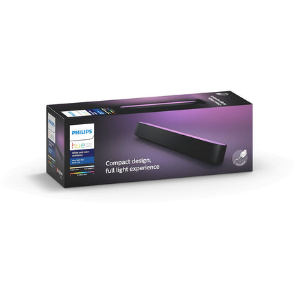 Lampe connectée PHILIPS HUE W&C Play x1 avec alim. Noir