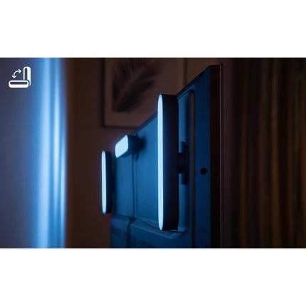 Lampe connectée PHILIPS HUE W&C Play x1 avec alim. Blanc
