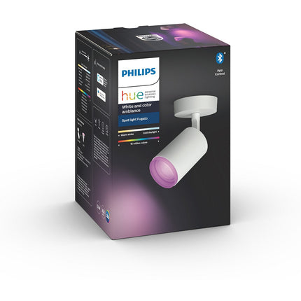 Luminaire PHILIPS HW&CA FUGATO Spot 1x5.7W - Blanc