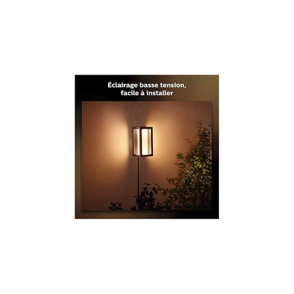 Luminaire PHILIPS HUE W&C IMPRESS basse tension Noir