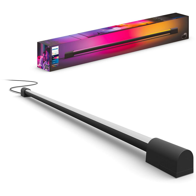 Lampe connectée PHILIPS HUE W&C Play gradient light tube M Noir