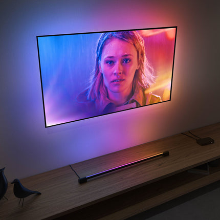 Lampe connectée PHILIPS HUE W&C Play gradient light tube M Noir