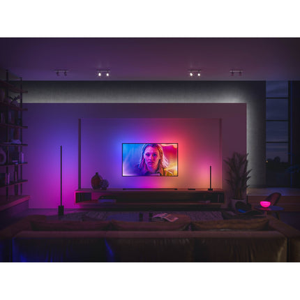 Lampe connectée PHILIPS HUE W&C Play gradient light tube L. Noir