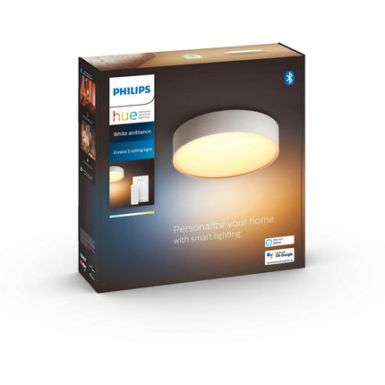 Plafonnier PHILIPS HUE White Ambiance Enrave S blanc