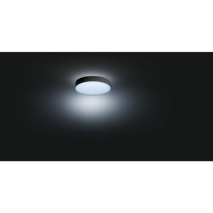 Plafonnier PHILIPS HUE White Ambiance Enrave M noir