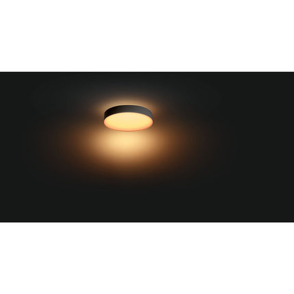 Plafonnier PHILIPS HUE White Ambiance Enrave M noir
