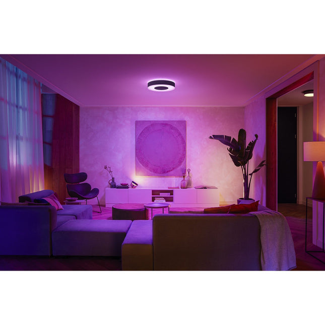 Plafonnier PHILIPS W&C INFUSE Large Noir