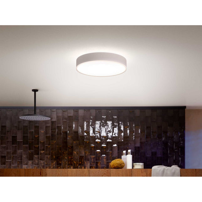 Plafonnier PHILIPS HUE White Ambiance Devere M blanc