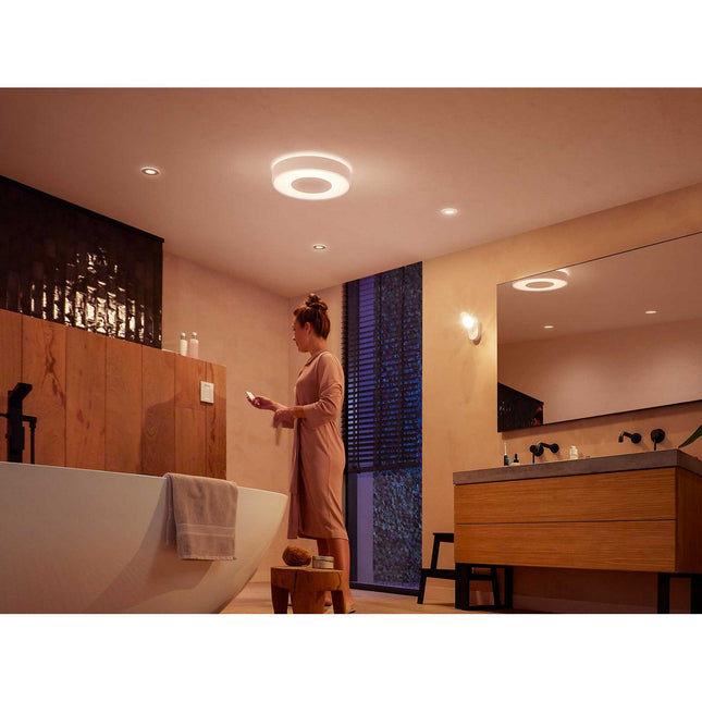 Plafonnier PHILIPS HUE W&C XAMENTO IP44 Blanc