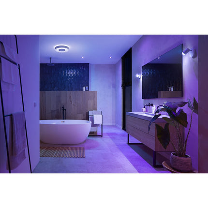 Plafonnier PHILIPS HUE W&C XAMENTO IP44 Blanc