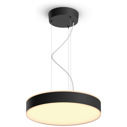 Lampe connectée PHILIPS HUE White Ambiance ENRAVE Noir