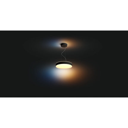 Lampe connectée PHILIPS HUE White Ambiance ENRAVE Noir