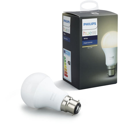 Ampoule LED connectée PHILIPS B22 Hue white