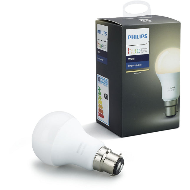 Ampoule LED connectée PHILIPS B22 Hue white