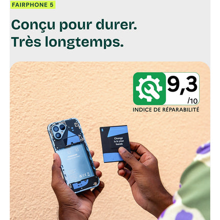 Smartphone FAIRPHONE Durable Génération 6 - 256Go 5G