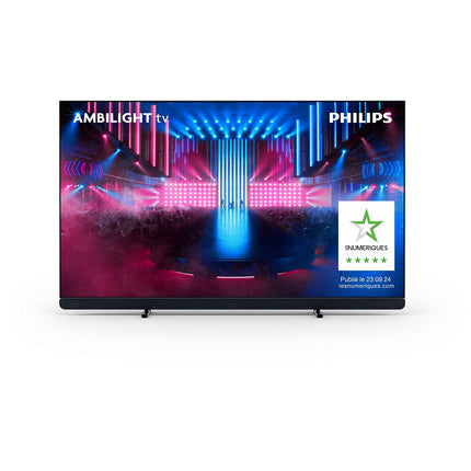 TV OLED PHILIPS 65OLED909 Meta Ambilight Son B&W 2024 Reconditionné