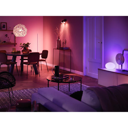 Ampoule LED connectée PHILIPS HUE W&C B22 6.5W x2