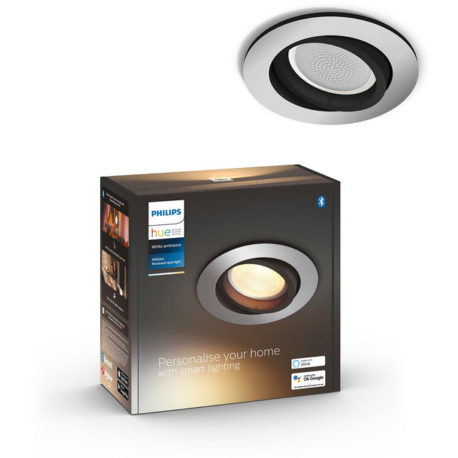 Spot PHILIPS HUE White Ambiance MILLISKIN rond chrome