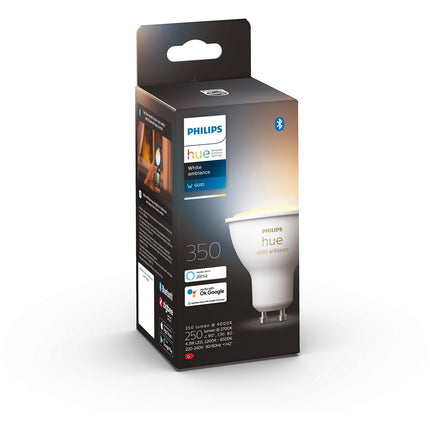 Ampoule LED connectée PHILIPS HUE White Ambiance GU10