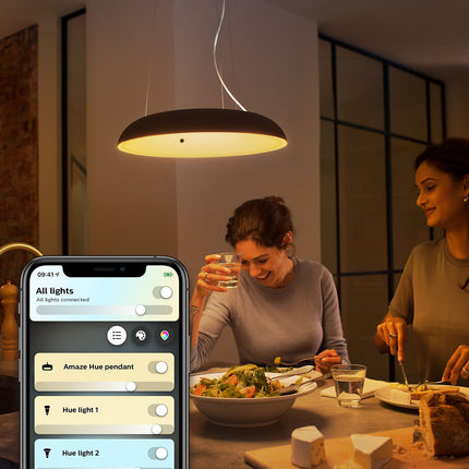 Suspension PHILIPS HUE White Ambiance AMAZE Blanc+tlc