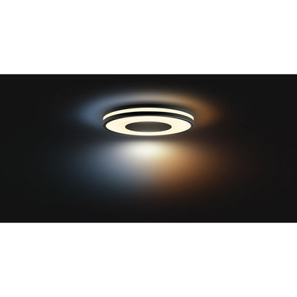 Plafonnier PHILIPS HUE White Ambiance BEING noir+tlc