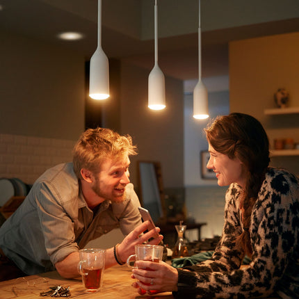Suspension PHILIPS HUE White Ambiance DEVOTE Blanc