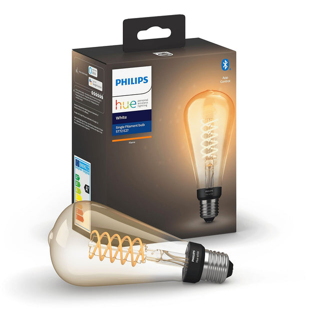 Ampoule LED connectée PHILIPS HUE White E27 9W Giant Filament Edison