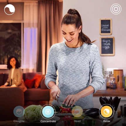 Ampoule LED connectée PHILIPS HUE White Ambiance E14