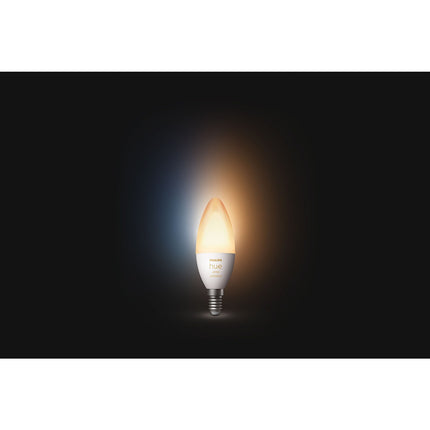 Ampoule LED connectée PHILIPS HUE White Ambiance E14