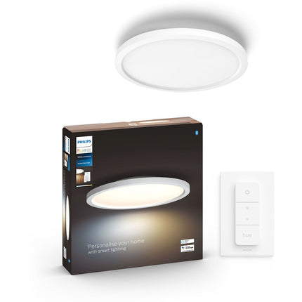 Panneaux lumineux PHILIPS HUE White Ambiance AURELLE rond Bl.+tlc