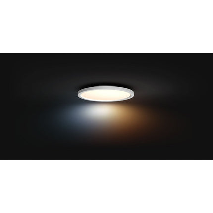 Panneaux lumineux PHILIPS HUE White Ambiance AURELLE rond Bl.+tlc