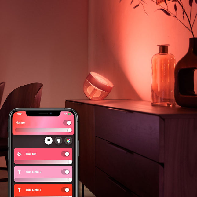Lampe connectée PHILIPS HUE W&C Iris copper Ed. spéciale