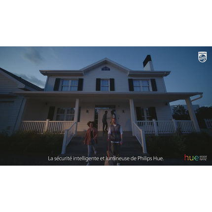 Socle pour caméra PHILIPS HUE Secure de table noir cam interieure