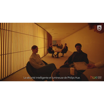Socle pour caméra PHILIPS HUE Secure de table noir cam interieure