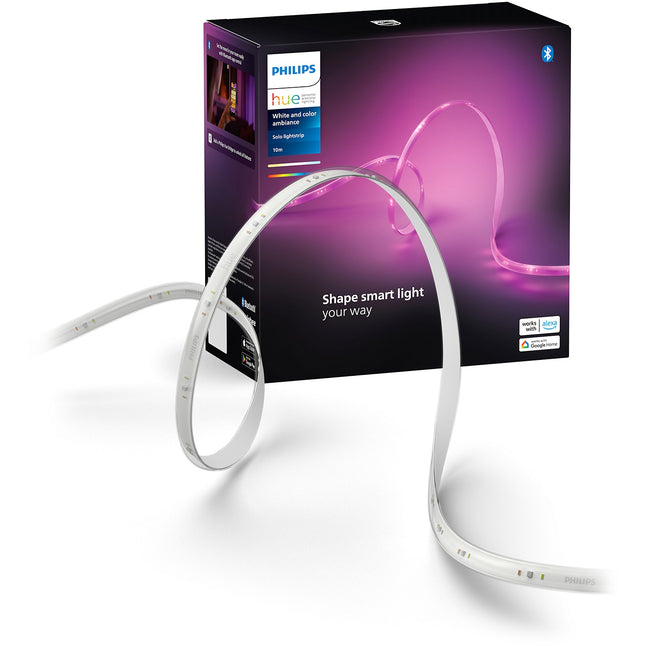 Ruban LED PHILIPS HUE W&C Lightstrip Solo 10m