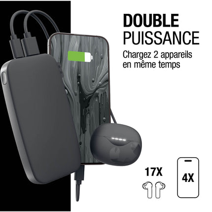 Batterie externe FRESH'N REBEL 12000mAh USB-C ultra-rapide 20W