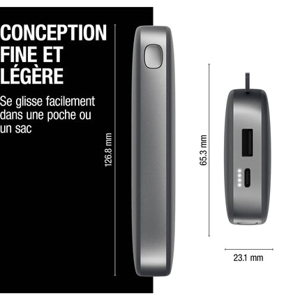 Batterie externe FRESH'N REBEL 12000mAh USB-C ultra-rapide 20W