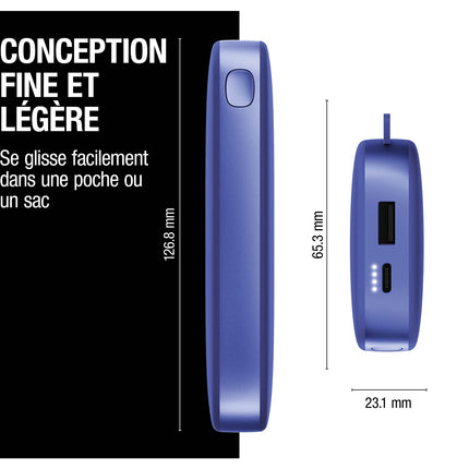 Batterie externe FRESH'N REBEL 12000mAh USB-C ultra-rapide 20W